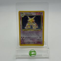 Pokémon TCG Fossil Alakazam 1/102 Holo ENG