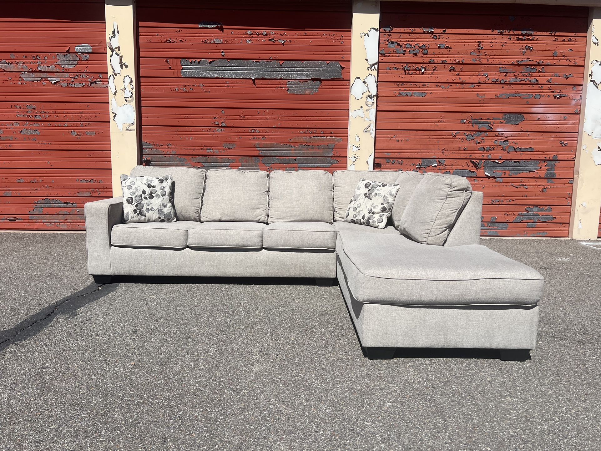 Ashley’s Gray Sectional Sofa Couch