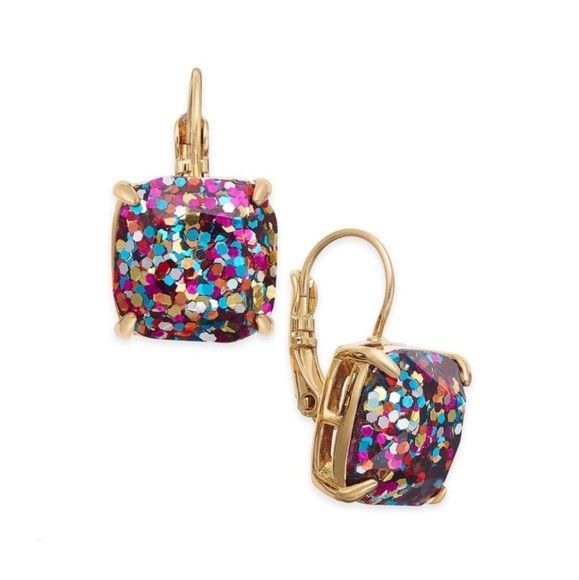Kate Spade Gold Lever Back Earrings
