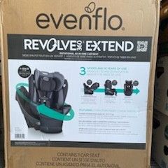 Evenflo Revolve360 Extend All-in-One Rotational Car Seat with Quick Clean Cover

