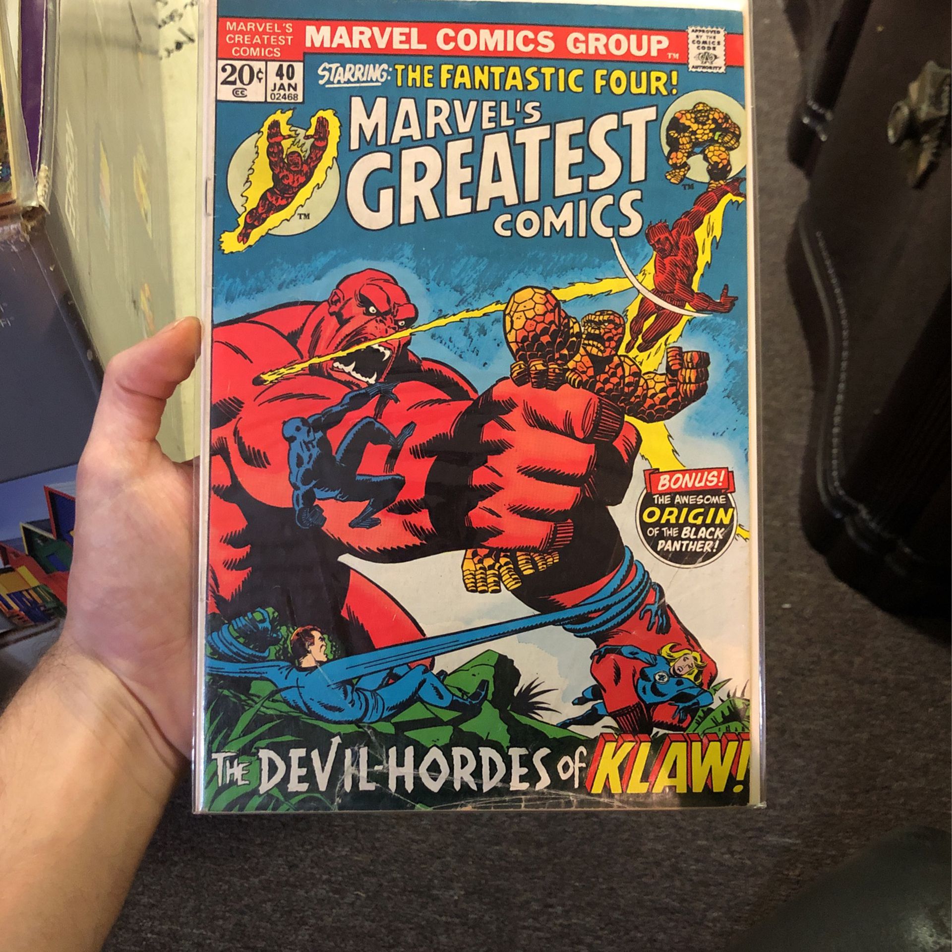 Marvels Greatest Comics Starting The Fantastic Four 40 Comic