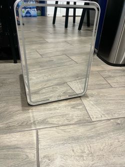 Mirror mini fridge