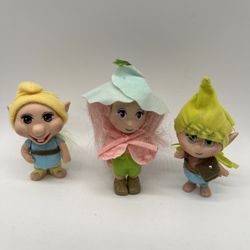 Barbie Fayritopia Troll Dolls. Set Of 3 Pieces - Mattel 2004