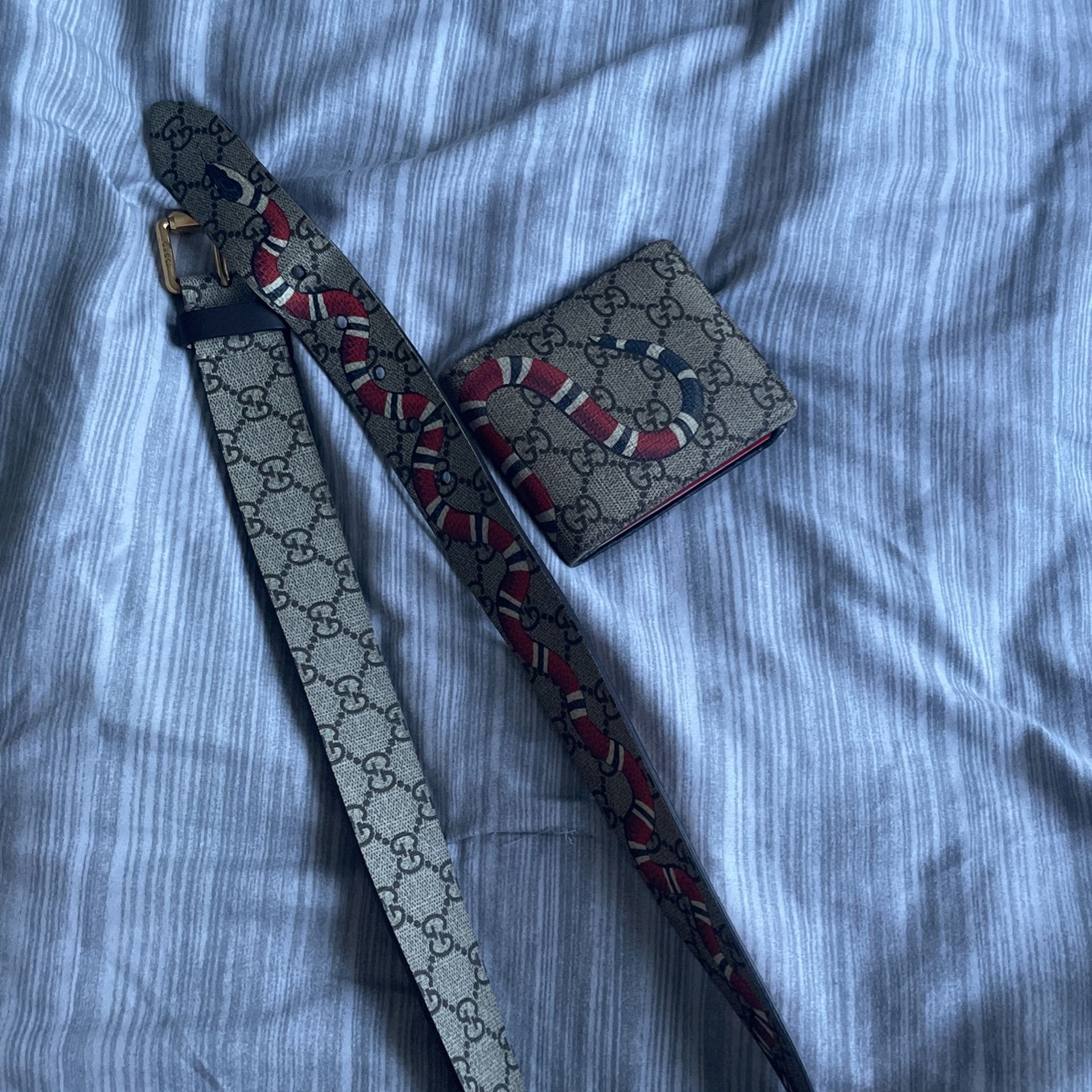 Gucci Belt And Wallet