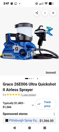 Graco 2  paint sprayer Brand New