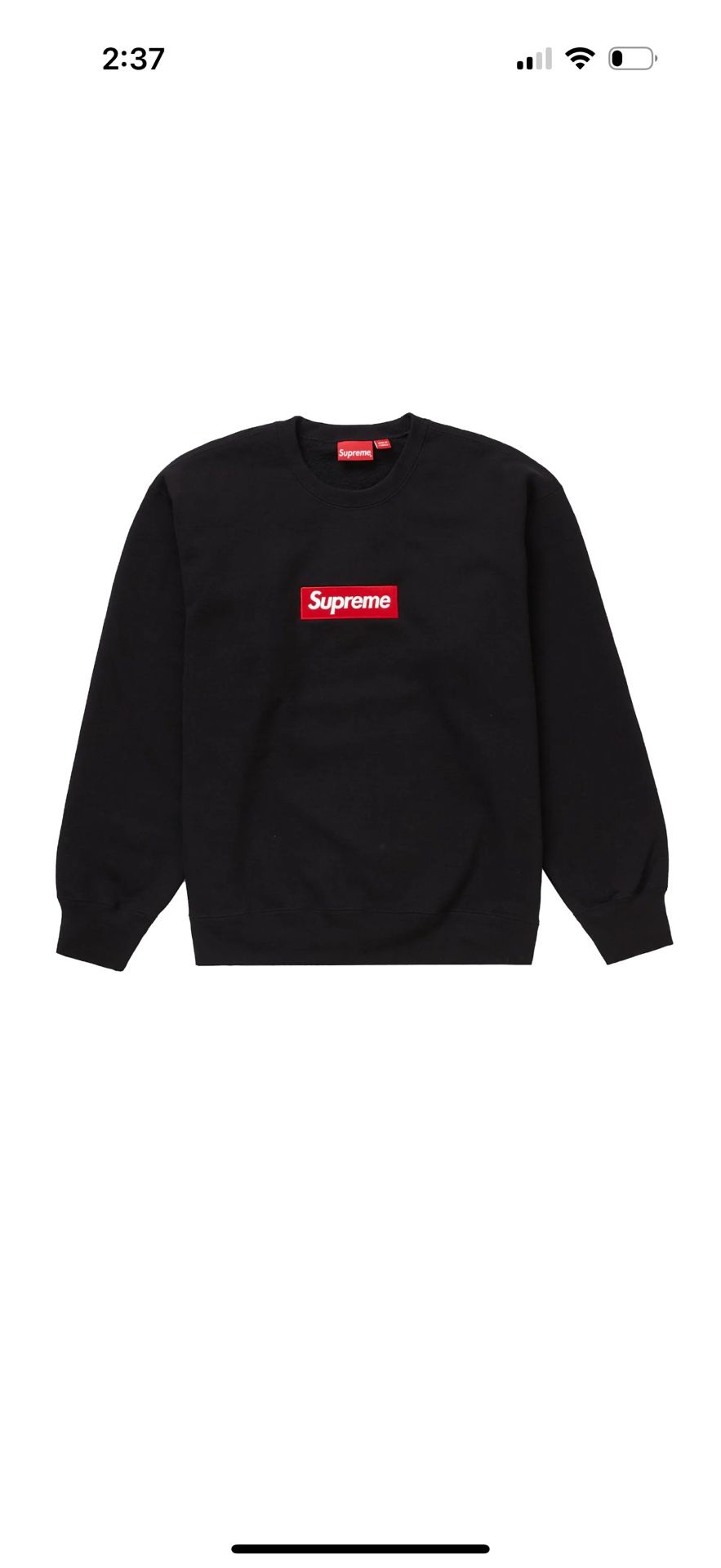 Supreme Box Logo Crewneck