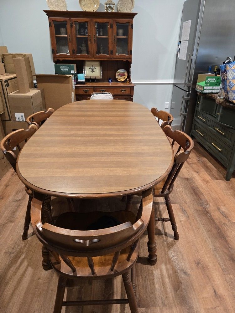 Dinning Room Set And Buffet 