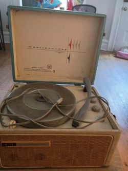 Westinghouse record player