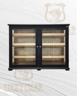 3-Tier Countertop Humidor – Commercial Display