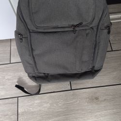 Gray Backpack - Used (Great Condition Still), Many Compartments
