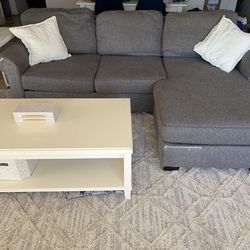 Grey L Shaped Couch