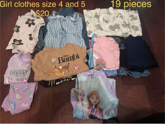 Girl 4/5 clothes