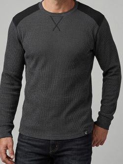 Legendary Anglers Men's Waffle Knit Thermal Long Sleeve Shirt