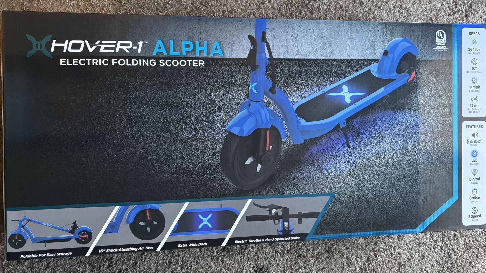 Hover-1 Alpha Electric Folding Scooter