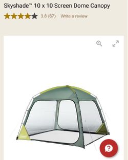 Coleman Skyshade 10x10 Screen Dome Canopy