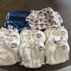 Mother Ease Organic Cotton Fitted Diaper Size Small