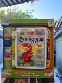 LeapFrog Touch & Learn Dinosaur Book