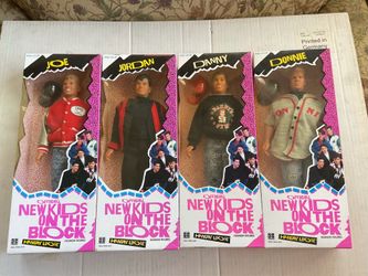 NEW KIDS ON THE BLOCK DOLLS by HASBRO   1990