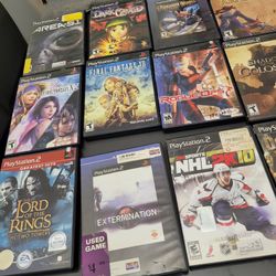 Ps2 Games ( Check The Description For Price)