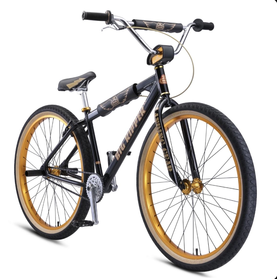 SE Bikes Big Ripper 29” BMX Bike In Classic Black