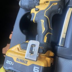 Dewalt Battery And Drill 