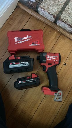 Milwaukee M18 Fuel Impact Driver with Batteries