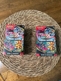 Pokemon mega evolution chaos rising booster bundle