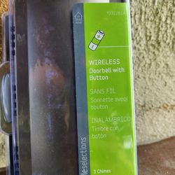 Wireless Doorbell With Button Brand New