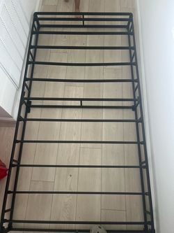Metal Size Twin Bed Frame – 78” x 34” x 17”