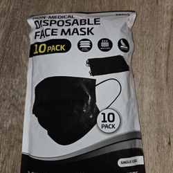 Face Mask Color Black