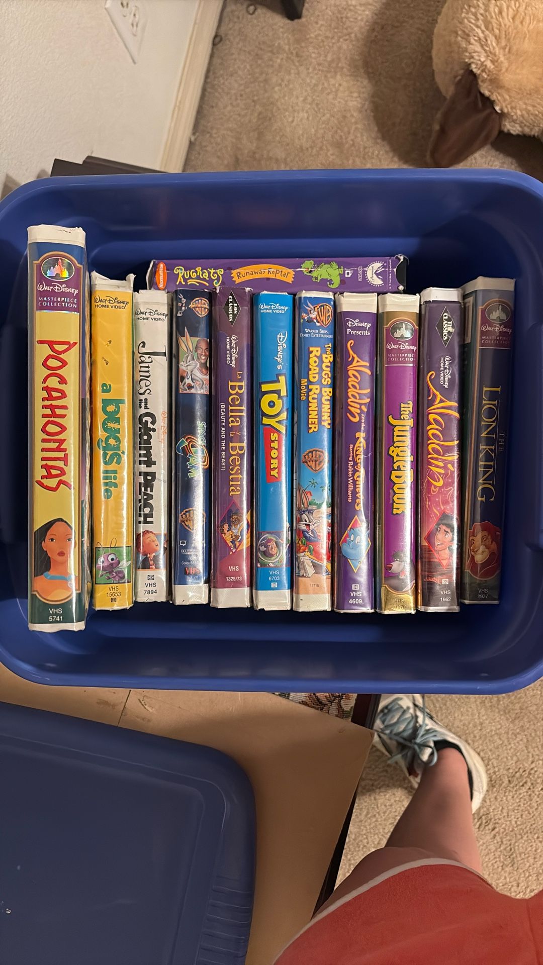 VHS Disney Movies