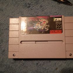 Super Nintendo Game 