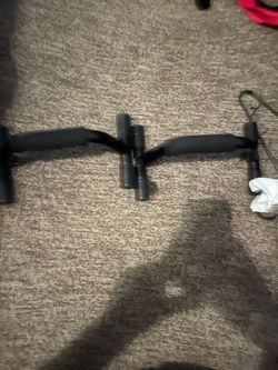 Pull up and push up bars