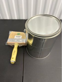 New Paint Bucket & Brush