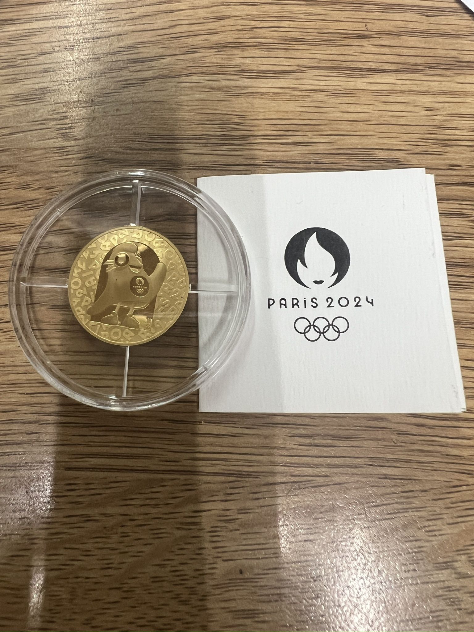 Paris Olympics 2024 1/4oz Gold Proof Coin