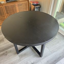 Black Dining Table