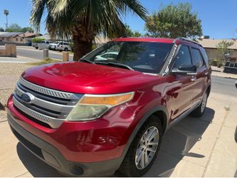 2013 Red Ford Explorer