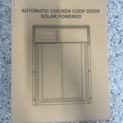 Chicken Coop Door
