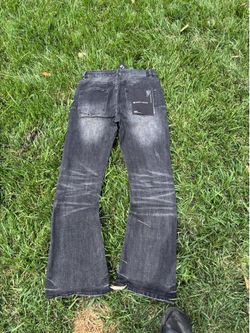 purple jeans