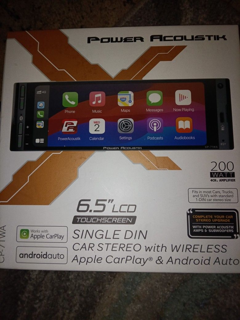 Duel Touch Screen Car Radio System