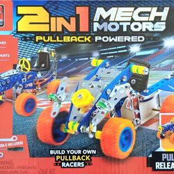 Metal Tech 2-in-1 Pull-Back Racers Kit