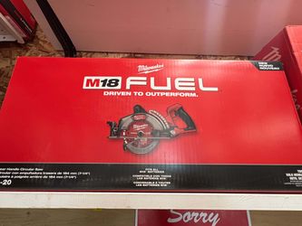 Milwaukee new 71/4" circular saw fuel M18