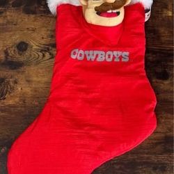 Vintage NFL Dallas Cowboys 1997 Mascot Stuffins Stocking just $7