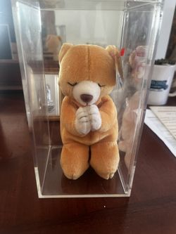 Rare 1998 Mint Ty Beanie Baby “Hope” Praying Bear 