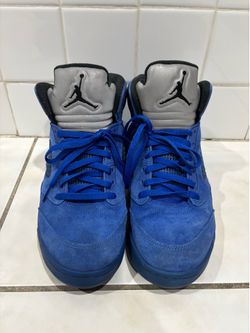 Air Jordan 5 Retro “Blue Suede” Sneakers