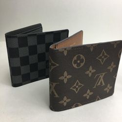 Brown And Black Mens Fashion Wallet BOTH FOR $160