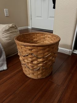 Bamboo Woven Basket
