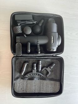 TOLOCO Massage Gun – Deep Tissue Percussion Massager – Black – Good Condition