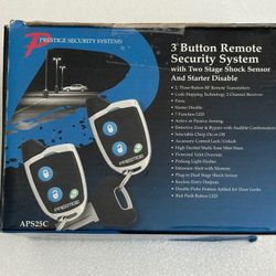 Remote Start Car Alarm 