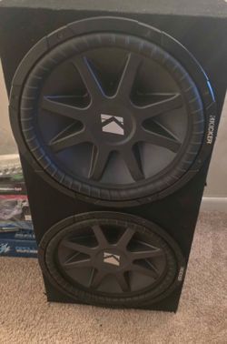 15" kicker cvr dual voice coil subs
